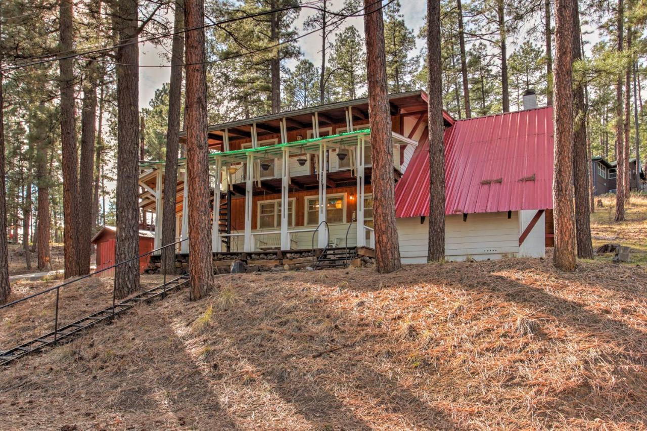 Ruidoso Cabin With Forest Views And Covered Porch Ngoại thất bức ảnh