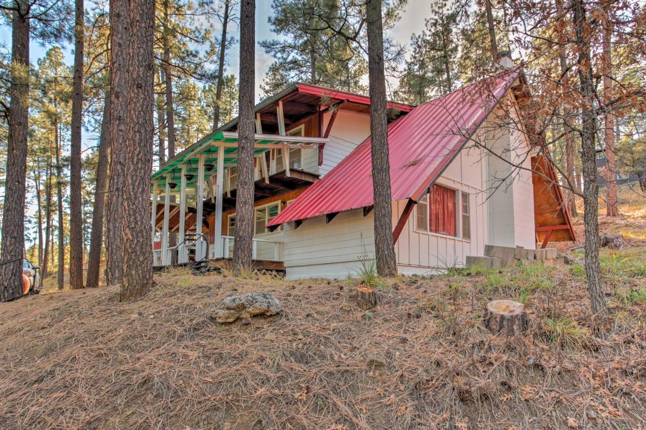 Ruidoso Cabin With Forest Views And Covered Porch Ngoại thất bức ảnh